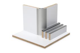 Möb.Plat.weiß matt122x244