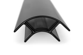 Alu-Möbeleckprof.2,2m sch