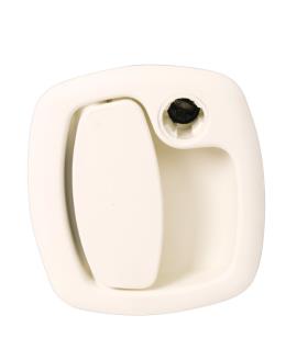 Damper lock with inner part for HSC cylinder white, without cylinder