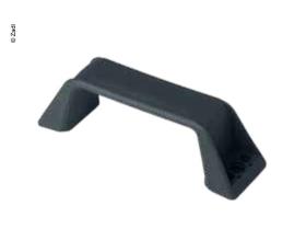 Handle 160x46mm grey