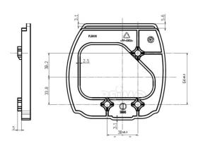 Euro garage accessory 6mm