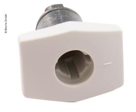 PushLock quadrate white without cylinder and key