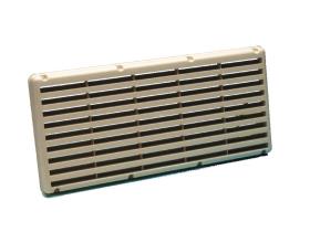 Surface-mounted ventilation grille