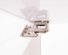 Soft Close folding hinge for flaps up to 2.1kg, loose