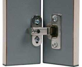 Furniture hinge loose