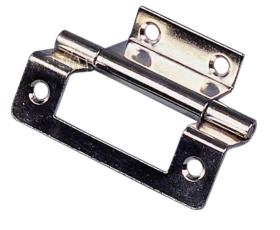 Flap hinge cranked 50mm loose