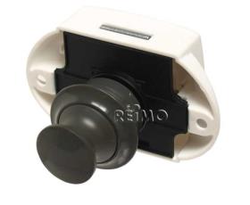 Push Lock - furniture lock grey