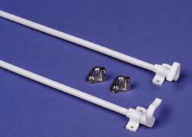 Push-Lock espagnolette set and accessories, 1 pc.