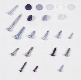 20 Spax screws 4.5 x 40 mm (light grey)