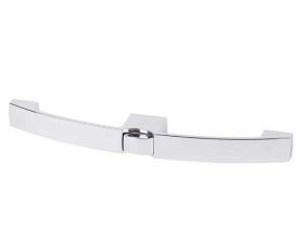 Furniture handle chrome glossy incl. catch, plastic