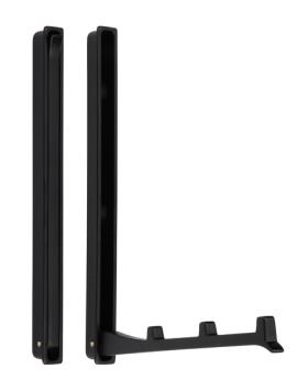 Klapphaken schwarz matt