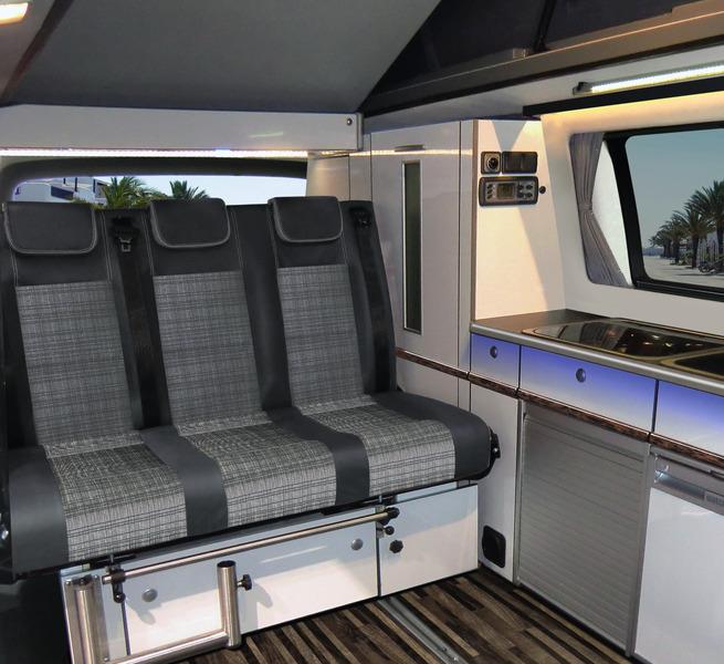 Stoffetilbehør - Automobilstof Tunja Sort / Grå