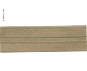 Endless zipper as yard ware in beige, 2,5cm wide