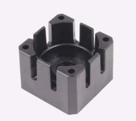 Floor mounting f. Lift table Light black, piece