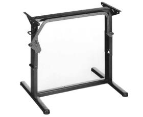 Lift table frame, metal anthracite