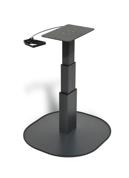 Single Column Lifting Table CATCH anthracite, H: 310-670mm