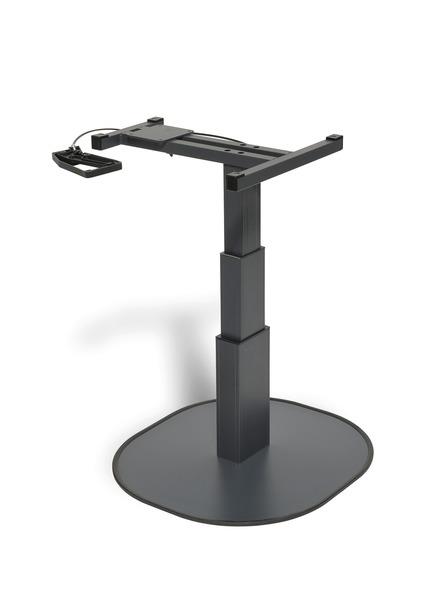 Single Column Lifting Table CATCH antracit, H: 337-700mm, drejelig montering