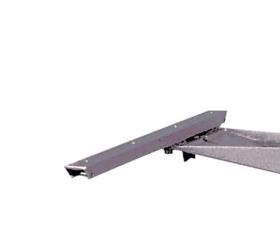 Sliding hardware for table frame 57136, 490 mm, 240 mm movable