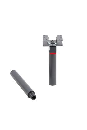 Modulare Tischsäule3Höhen