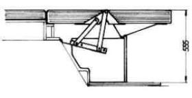 Seat bench fitting with lift VW up to 8/89