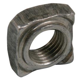 Weld-on nut lap belt