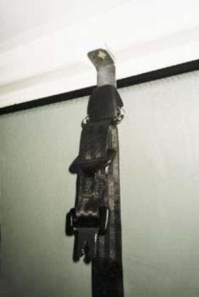 Raised seatbelt fixing point for VW T4 rear left or right seats