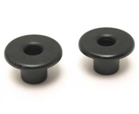 Guide sleeves for head restraints, colour: black