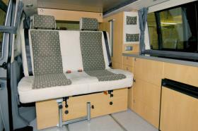 Three-point seatbelt for Vario bench 333