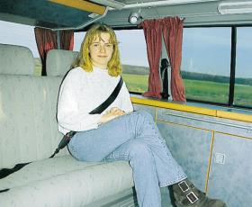 3-point automatic seat belt 400 cm