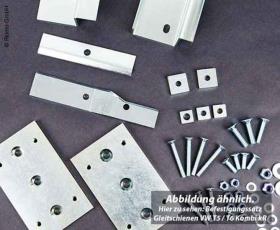 Fastening set for Grizzly slide rail