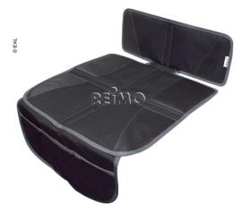 Seat cover with organizer, black