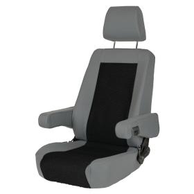 Van seat S8.1 cover Tavoc black/grey