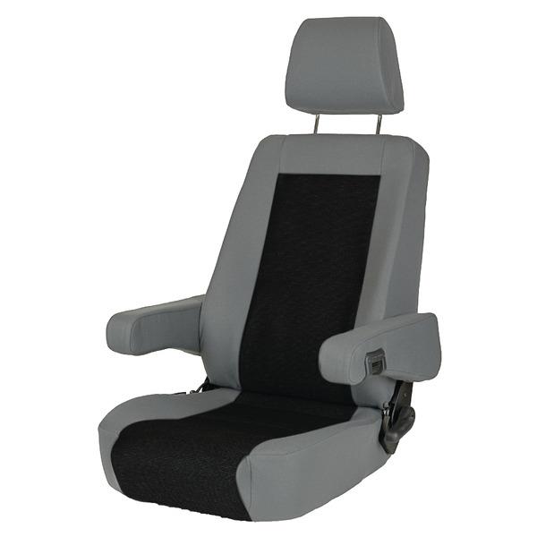 Sportscraft køretøjssæde, pilotsæde S 8.1 Tavoc 2 sort / grå