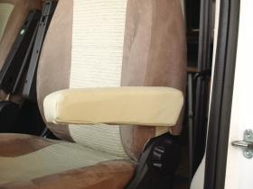 Armrest cover artificial leather beige for Ducato