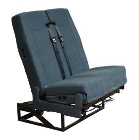 SK7 bench seat complete set 95cm, upholstery two-tone light grey/anthracite