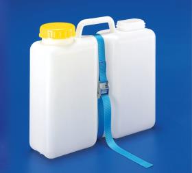 Wide neck canister with closure depot, 13L - incl. lashing strap