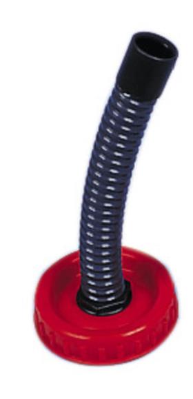 Flexible outlet spout DIN 96 with 30 cm spiral hose