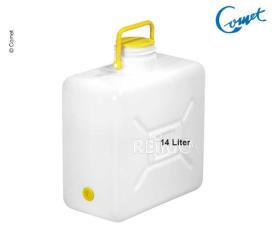 Wide neck canister with handle 14l