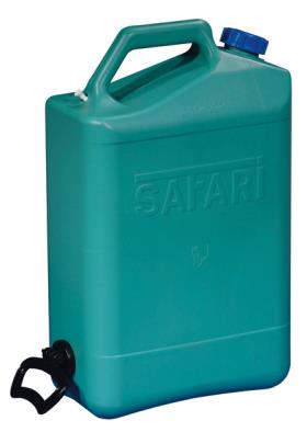 Water canister with spout closure, 23 l