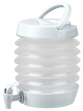 Foldable water dispenser 3.5 litres, colour: white