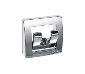 coat hook, chrome, foldable, with 2 hooks, SB-packed