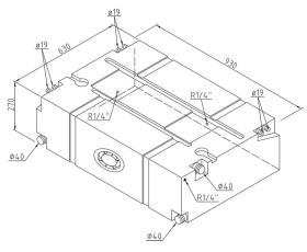 150 l vandtank