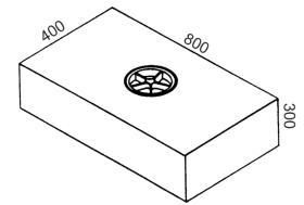 Vandtank 90l S90 Farve: sort