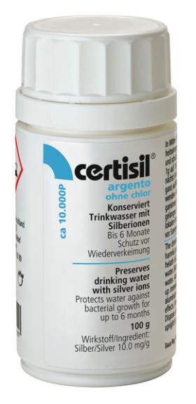 Certisil Argento CA10000P Vandsterilisering, 100g