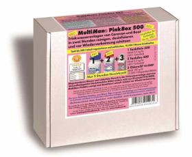 MultiMan PinkBox 500 Cleaning the drinking water system