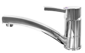 high-quality single-lever mixer tap Capri series - compact chrome