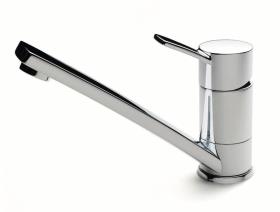CONCEPT E Single lever mixer 360° swivel, chrome-plated