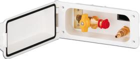 Universal supply flap DVGW-proved