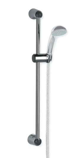 Shower bar with shower head holder