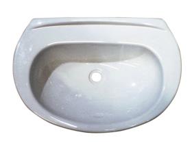 Built-in washbasin 500 x 330 white